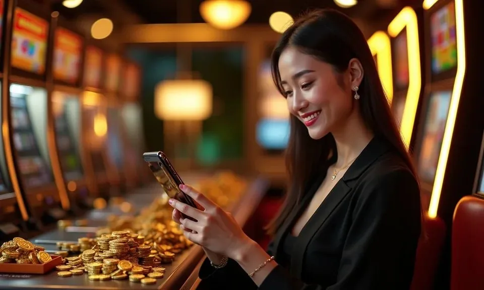 Mobile casino lobby
